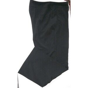 Nine & Company Pants Black 16 Basics Poly Rayon Blend Wide Leg New